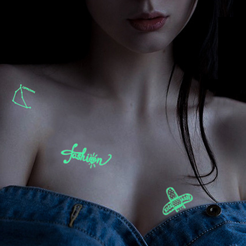 [Hàng mới về] Hình xăm dán tạm thời chống thấm nước cá tính gợi cảm cho nữ