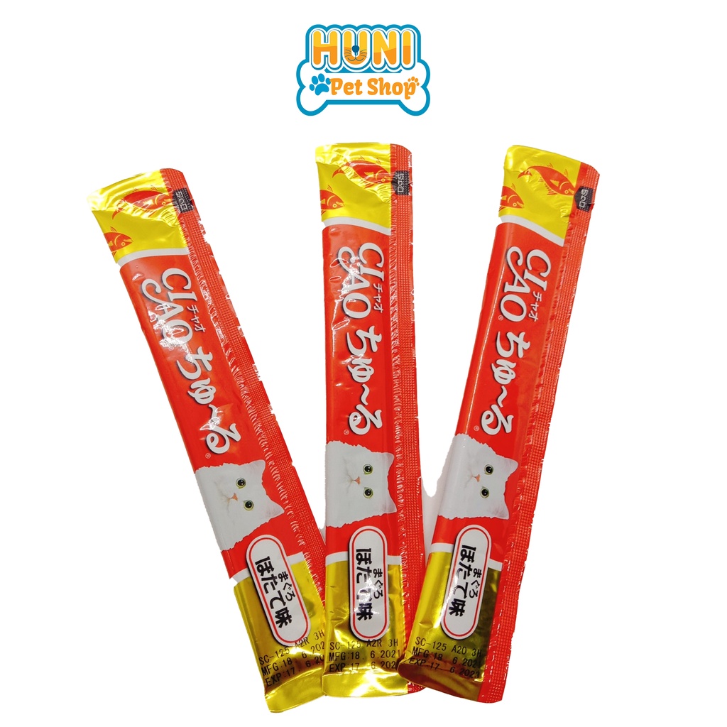 Súp thưởng Ciao cho mèo - Que thưởng 14g dạng sốt