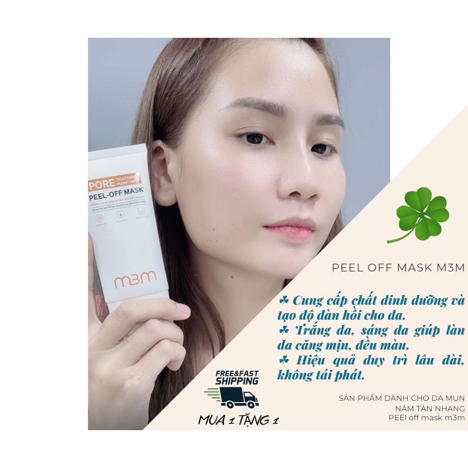 💖CHÍNH HÃNG HOT💖 Mặt Nạ Lột Màng Tế Bào Sinh Học Peel Of Mask M3M Korea - Tặng tinh chất m3m 10ml