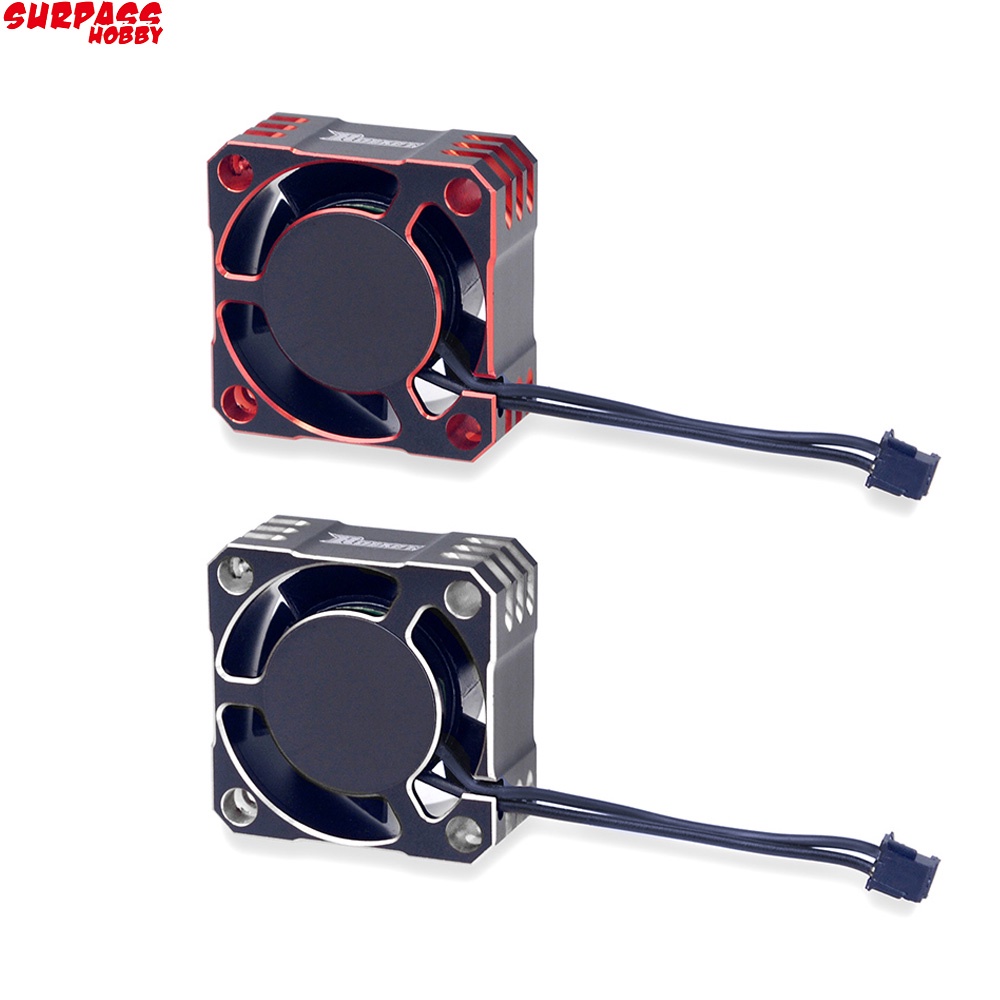 Quạt Tản Nhiệt Kim Loại 25x25mm 32000RPM / 8.5V Cho Hobbywing 1 / 10 TS120 TS160 TS120V2 TS160V2 RC