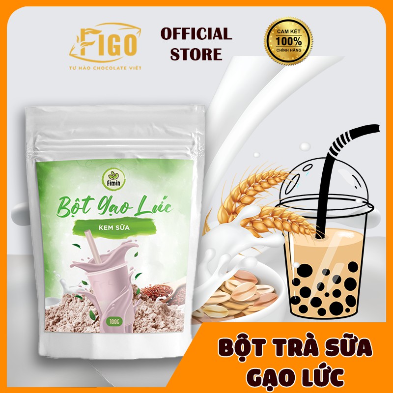 [ĐỦ 4 VỊ TRÀ SỮA] Bột trà sữa pha sẵn uống liền Fimin Thương hiệu Figo 250gram ngon, Cam kết Chất lượng, đậm đà