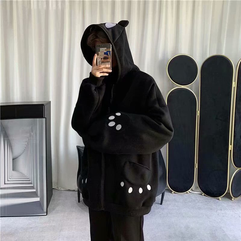 Neutral Fashion Hoodie University Widespread and Comfortable Personal Vignette Pullover Bear Jacket Youth | BigBuy360 - bigbuy360.vn