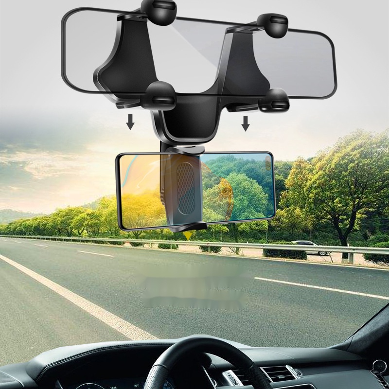 Giá Đỡ Điện Thoại Định Vị GPS DVR Trong Xe Hơi | Xoay 360 Độ | Tay Cầm Chắc Chắn Chất Lượng Cao | Dây Cáp Sạc Bền Bỉ Chất Lượng Cao