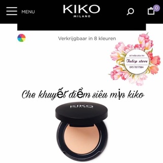 Kem che khuyết điểm siêu mịn Kiko