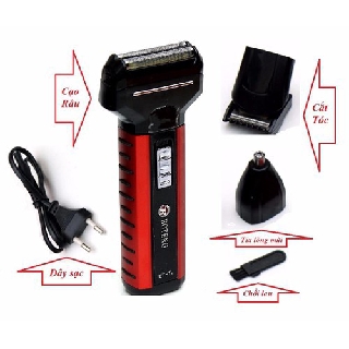 Máy cạo râu 3 lưỡi poree ps195 cao cấp