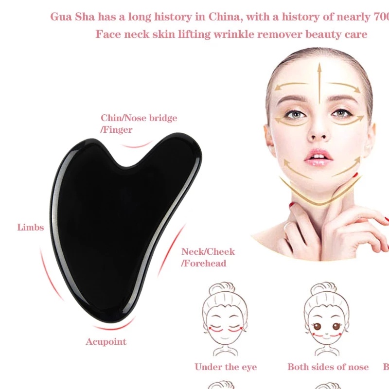 Dụng Cụ Mát Xa Mặt Bằng Nhựa Resin Nhiều Kiểu Cho Nữ