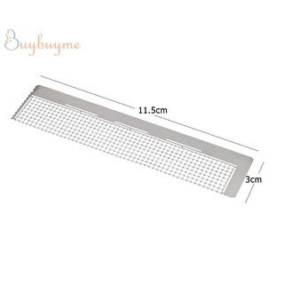 Thước inox hỗ trợ tự làm tranh đính đá thủ công thẳng hàng, thêu may thủ công 11,5 cm 140mm
