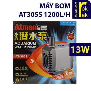 Máy bơm chìm 1200 L/h Atman At 305s | Ebang EB 305 | XP 502 1200 | YEE YHY 304