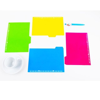 SET 5 TAB PHÂN TRANG CHO SỔ CÒNG A5 A6 B5 A4