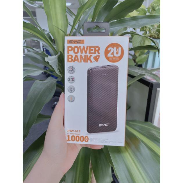 Sạc dự phòng Chính Hãng SYC 10.000mah