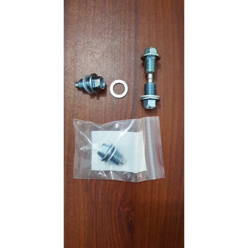 Ốc xả dầu nam châm M12 động cơ xe số và xe ga chính hãng