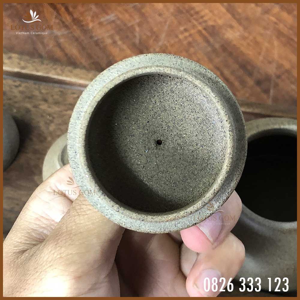 Ấm Trà Tử Sa Bát Tràng 200ml