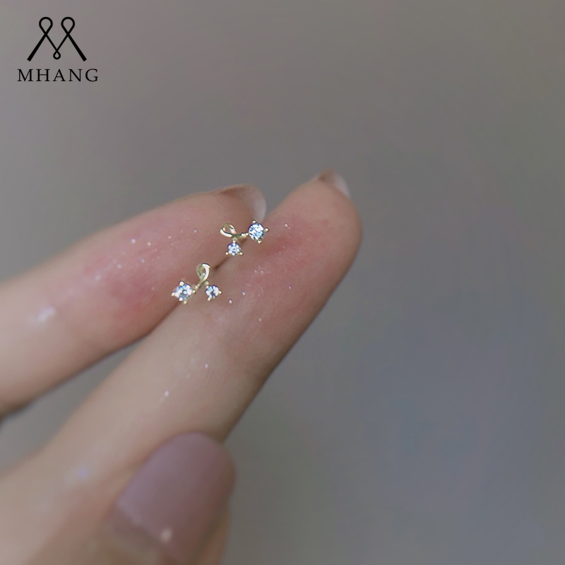 Đôi Khuyên Tai Hình Thánh Giá Đính Đá Thời Trang Cho Nữ