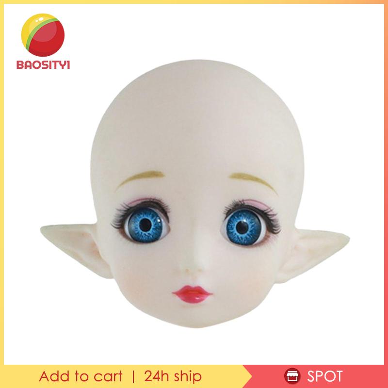 Đầu Búp Bê BJD 1 / 6 Có Thể Di Chuyển Được