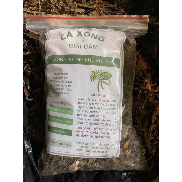 Lá xông giải cảm túi 1kg