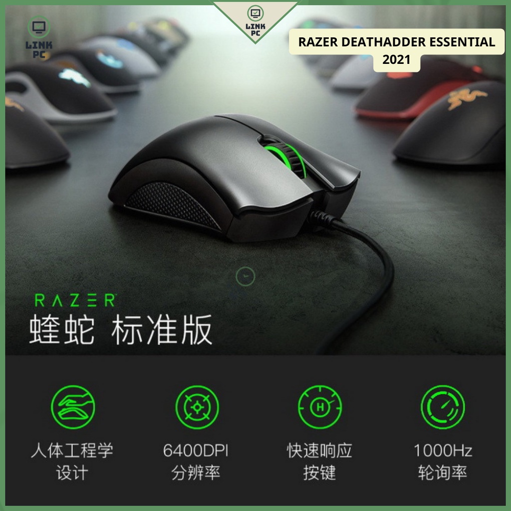 Chuột Razer DeathAdder Essential Cũ/ Like New - Chuột gaming Chính Hãng Razer Bao nhận App