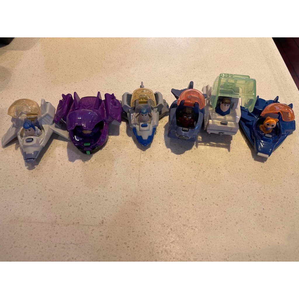 2022 McDonald's Buzz Lightyear, True Story of Lightyear, McDonald's June Happy Meal.