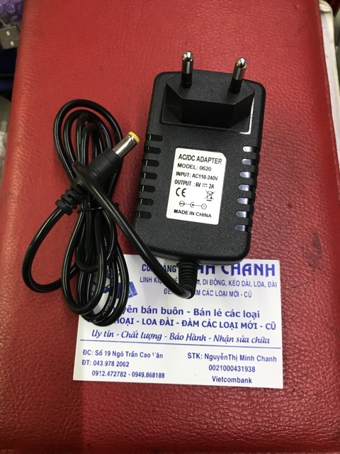 Cục Nguồn 6V 2A