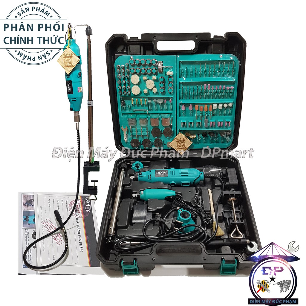 Bộ Máy Khoan Mài Khắc cắt mini Zento ( công ty ) 350 chi tiết JS10B-5
