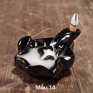 Thác trầm khói ngược mini tặng kèm 10 nụ trầm