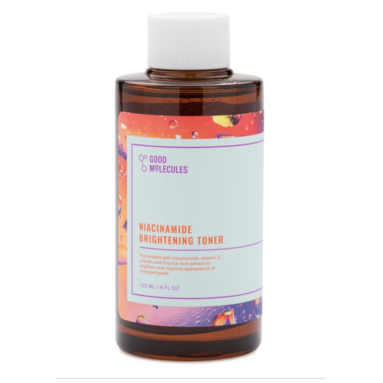 Good Molecules Niacinamide Brightening Toner nước hoa hồng làm sáng da, se lỗ chân lông 120ml