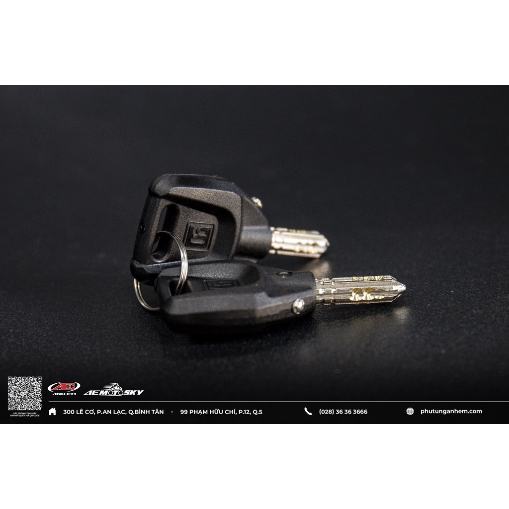 Khóa máy (bộ) 8 cạnh (YAZ - Apido)  YAZ125-1094