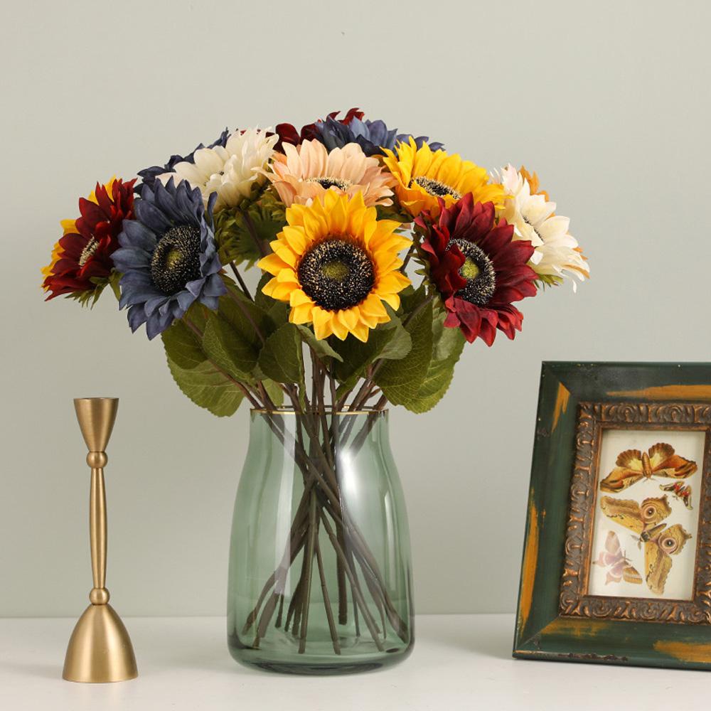 Bó Hoa Thật Nhân Tạo Phong Cách Vintage Dùng Trang Trí Tiệc