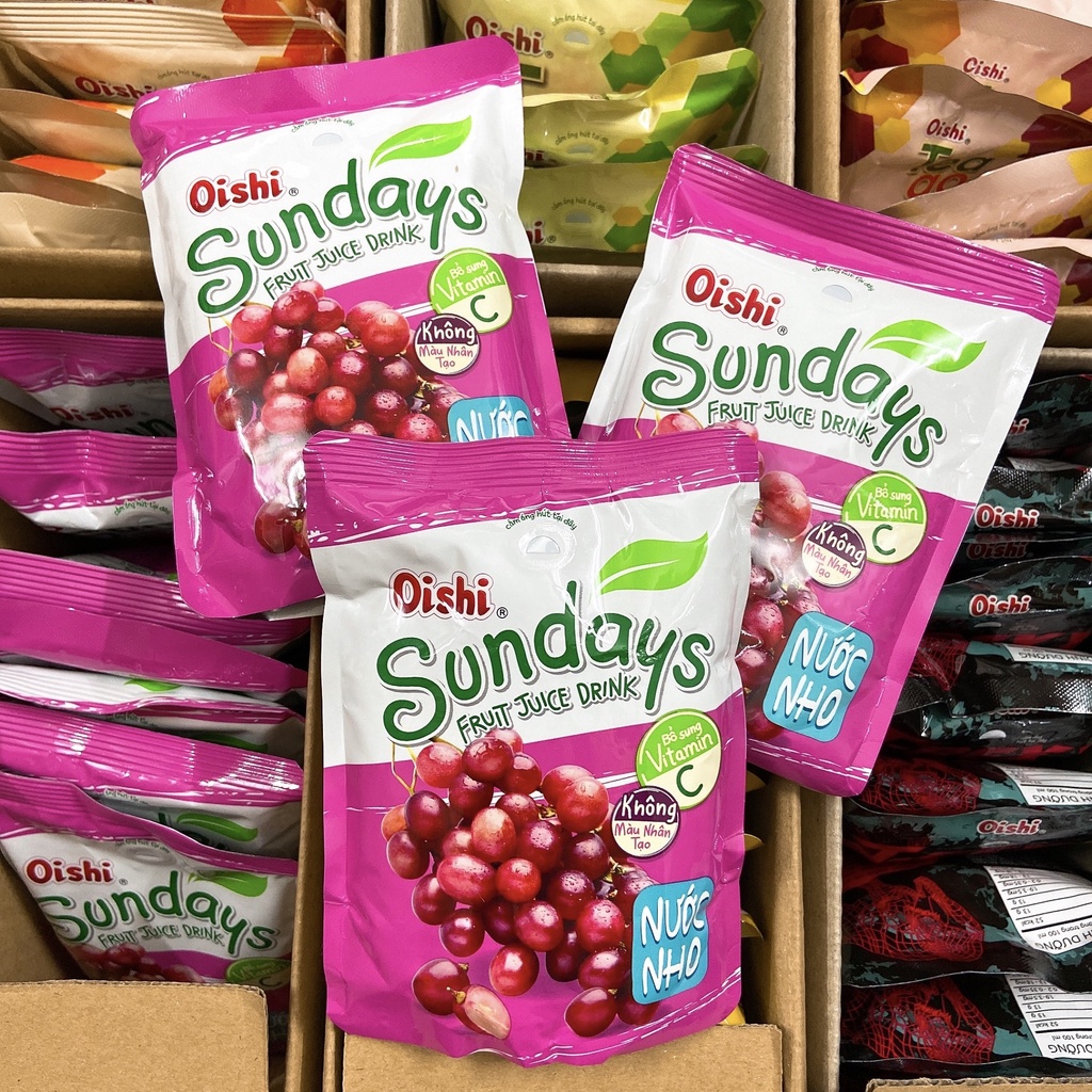 Lốc 10 gói trà túi Oishi Teago/Sundays/T-rexx các vị