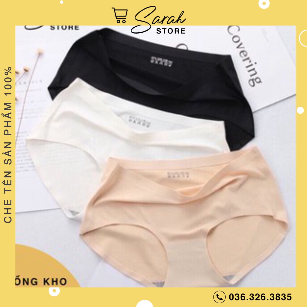 Quần Lót Nữ Đúc Su Thông Hơi thun lạnh cao cấp không đường may mềm mại kháng khuẩn 1523 1524