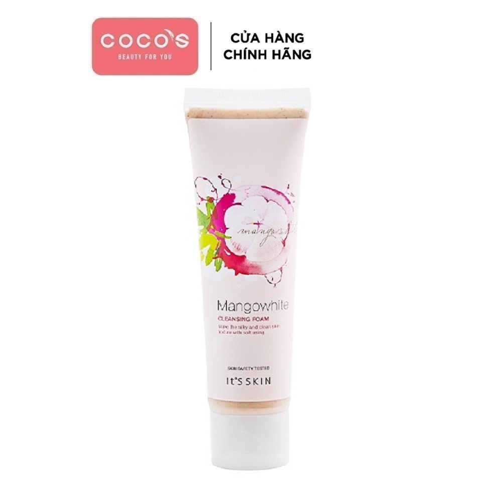 Sữa rửa mặt dưỡng trắng da It's Skin MangoWhite Cleansing Foam 150ml