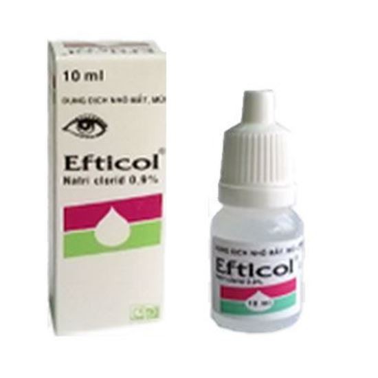 Nước muối sinh lý Efticol 0,9%