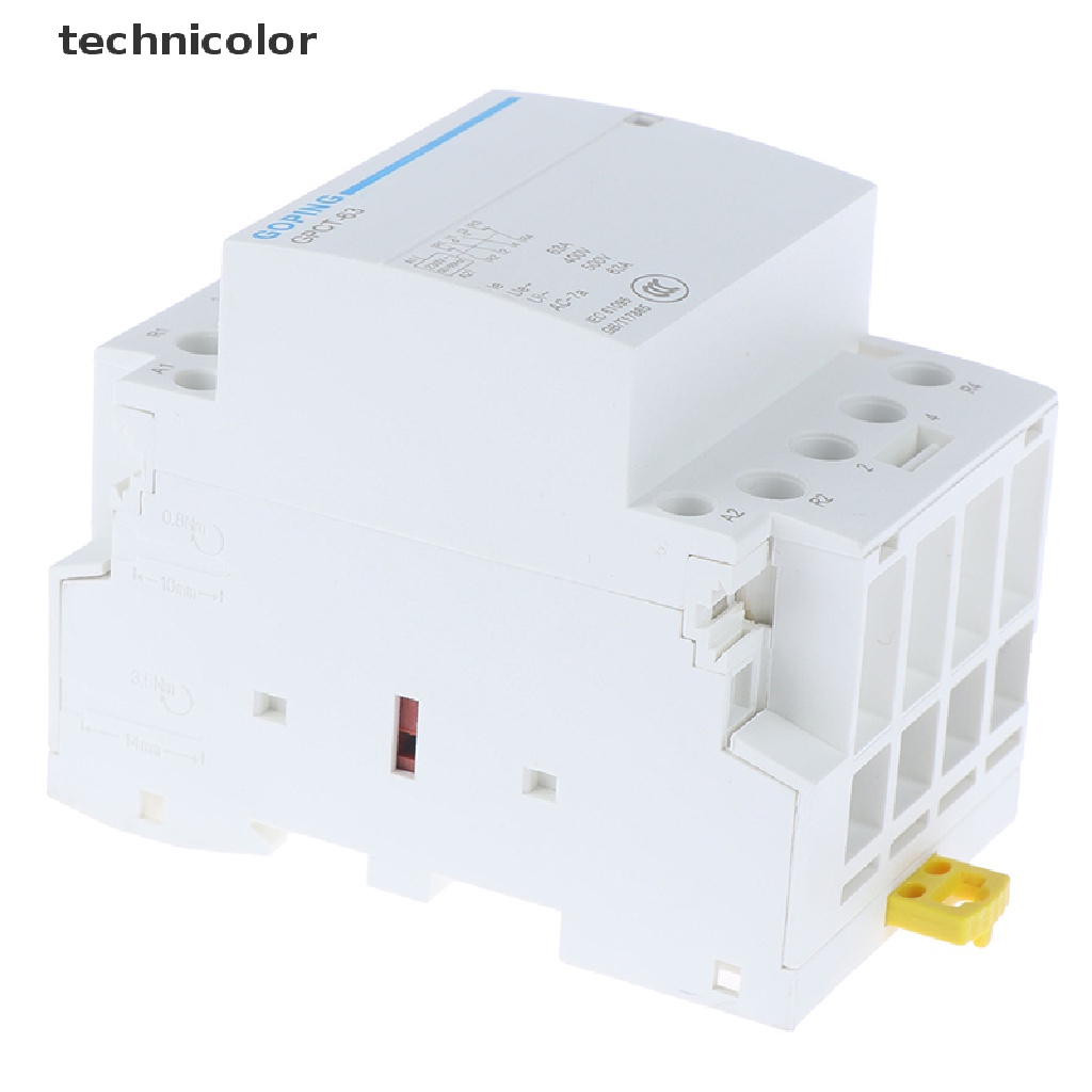 Công tắc tơ xoay chiều gia dụng 4P 63A 2NC 2NO 220V 400V~ 50/60HZ