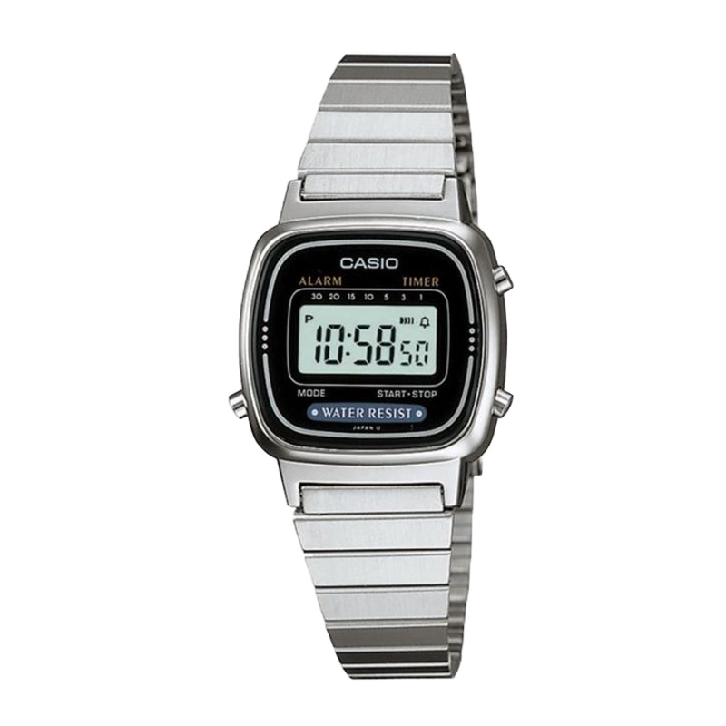 Đòng hồ nữ Casio - LA670WA-1DF - xám