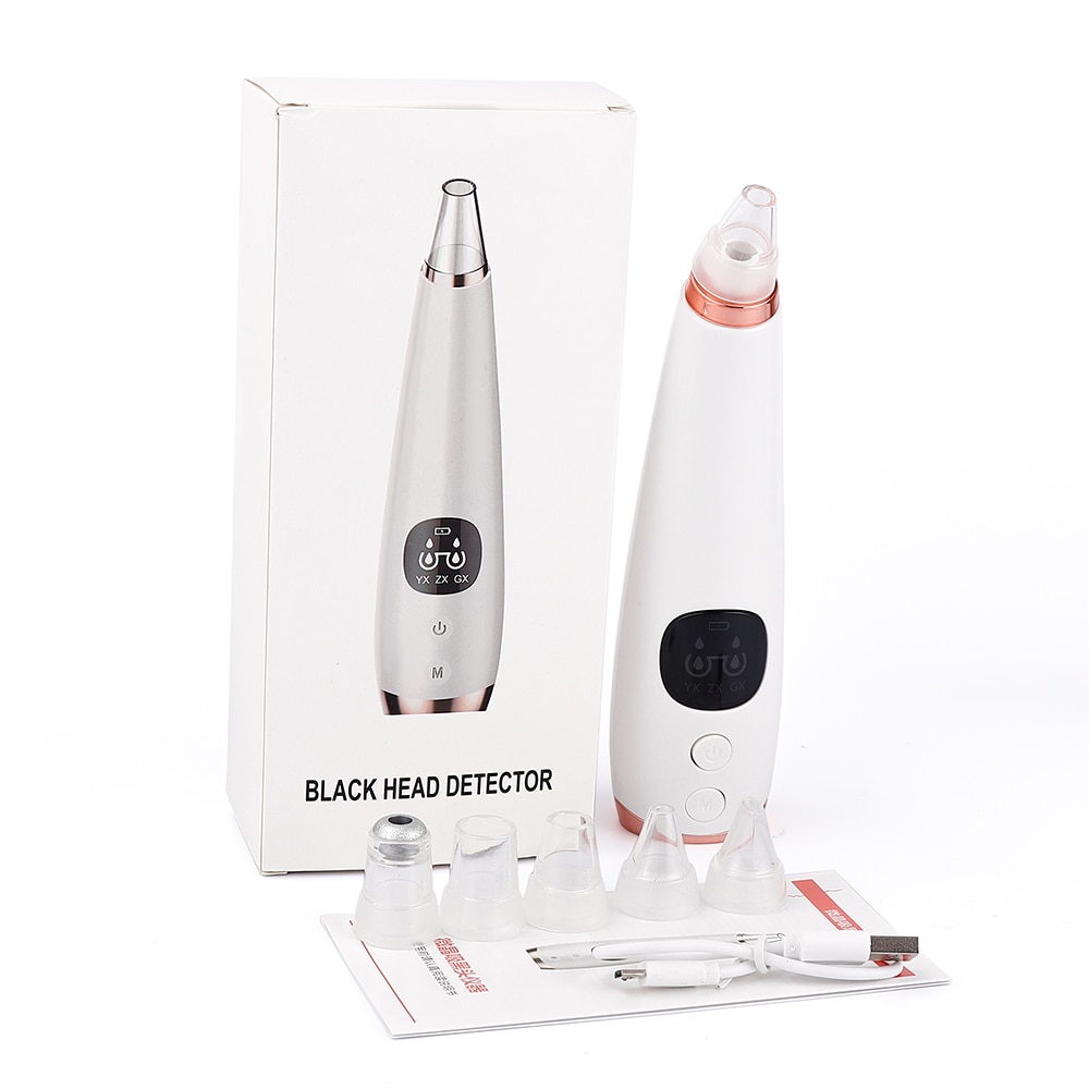 Foreverlily Máy Hút Mụn Đầu Đen Làm Sạch Sâu Lỗ Chân Lông Cổng USB