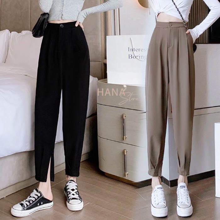 Quần Baggy Hot Girl Chun Sau Khóa Chân