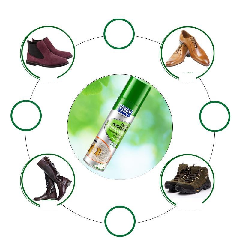 💖GIÁ SỈ💖 Chai xịt khử mùi giày EYKOSI tiện dụng mùi hương nhẹ nhàng, không gây ngứa chân hay dị ứng 5389