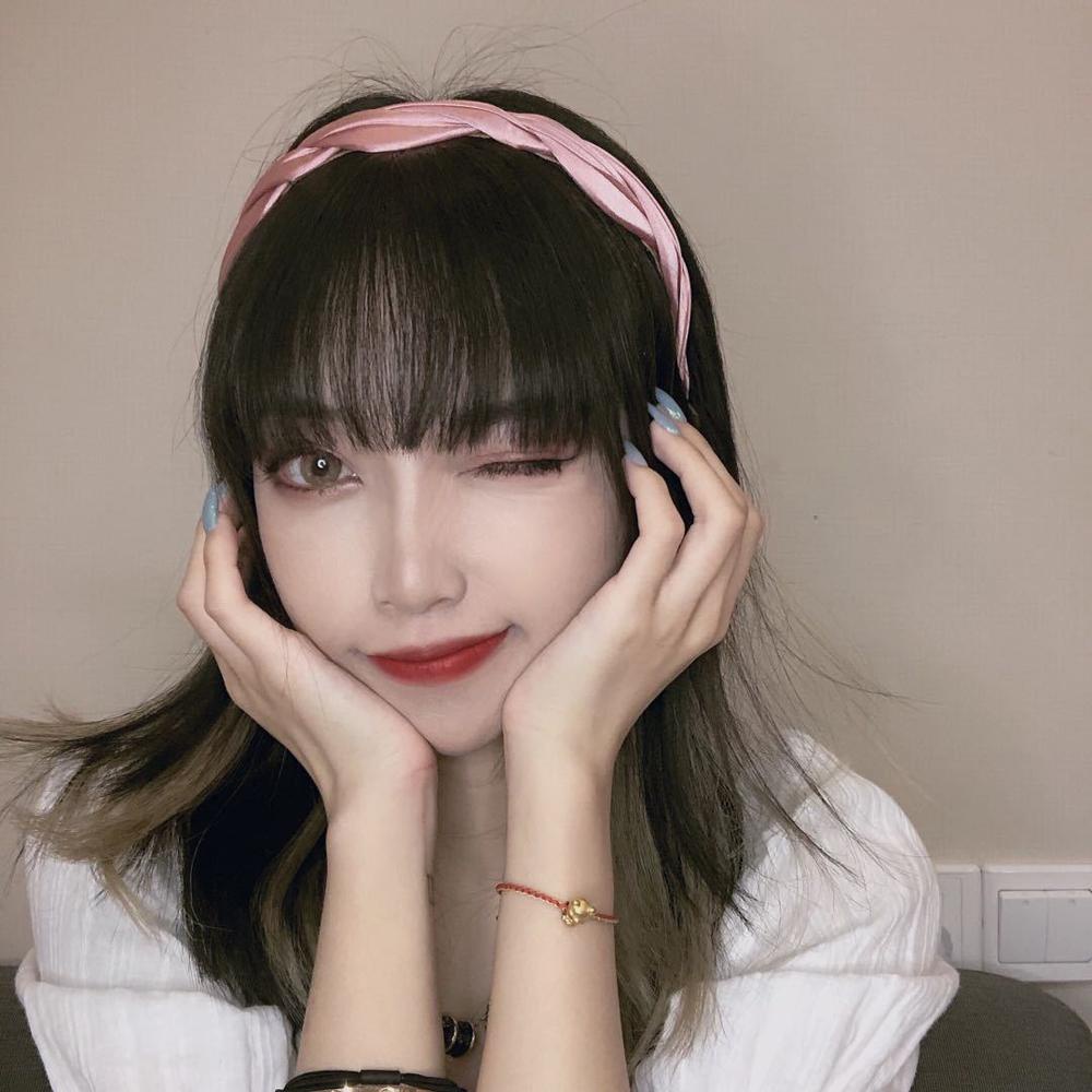 Băng Đô Gợn Sóng DANILO Ngọt Ngào Cho Nữ|Khăn Trùm Đầu Bằng Lụa Satin Chất Lượng Cao