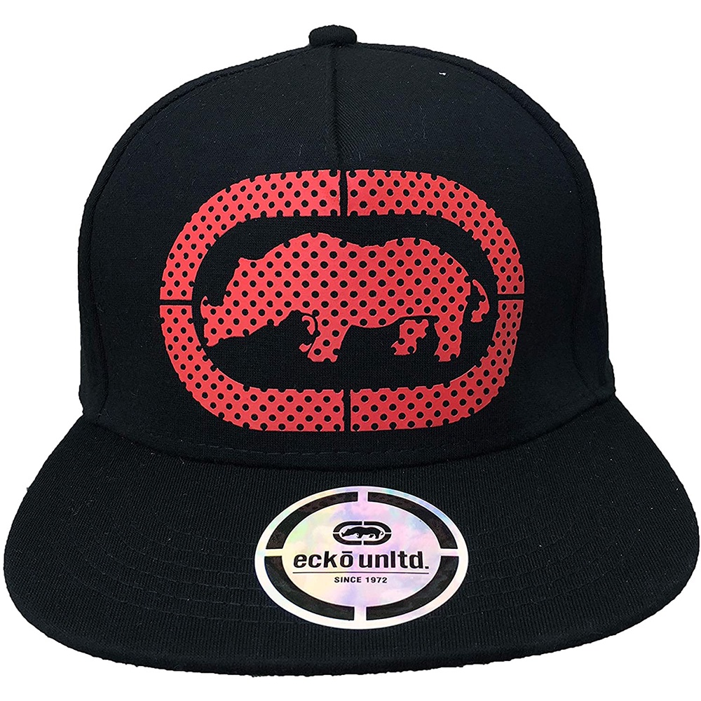 Ecko Unltd. Mũ Lưỡi Trai Thêu Logo Herren Phong Cách Hiphop