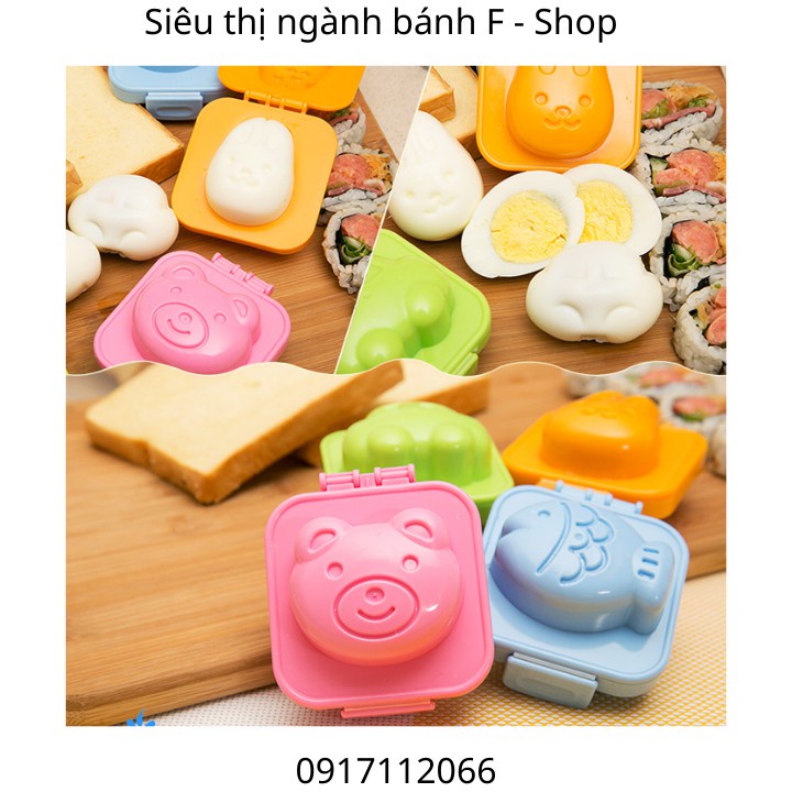 Dụng cụ làm bánh - Khuôn làm đồ ăn dặm cho bé, khuôn Bento