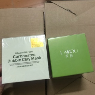 Combo mặt nạ matcha, mặt nạ bì heo cho khách