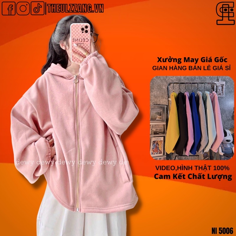 🌵 𝐓𝐡𝐞𝐔𝐥𝐳𝐳𝐚𝐧𝐠 🌵 CM Áo Khoác Kaki 2 Lớp In Chữ, Khoá Kéo (Kèm Video, Hình Chụp Thật)