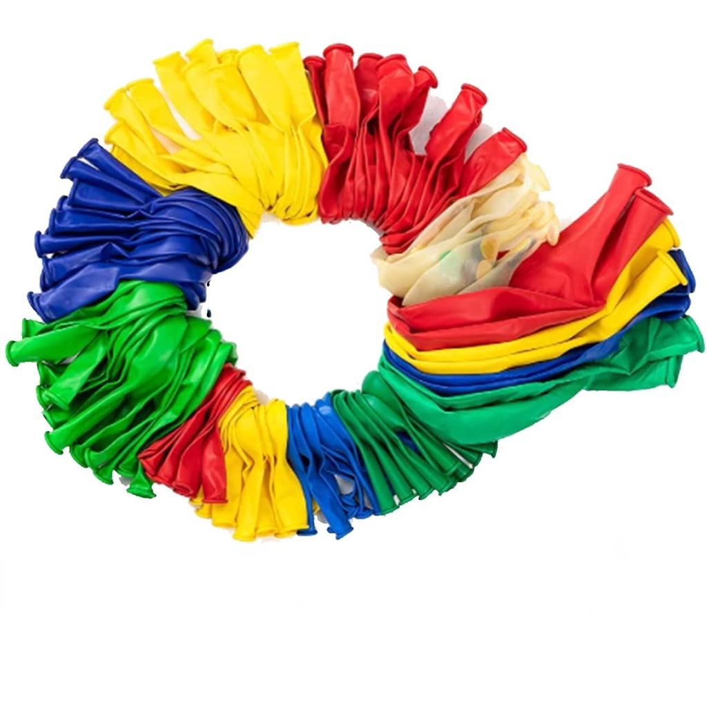 Set 100 Bong Bóng Cao Su Dày 10/12 Inch Trang Trí Sự Kiện