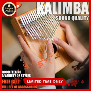 Đàn kalimba 17 phím bằng gỗ nhạc cụ