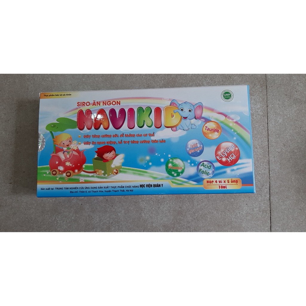 Siro ăn ngon Navikid Học Viện Quân Y Giúp bé ăn ngon