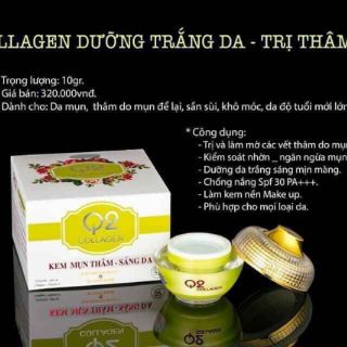 Kem dưỡng Q2 xanh