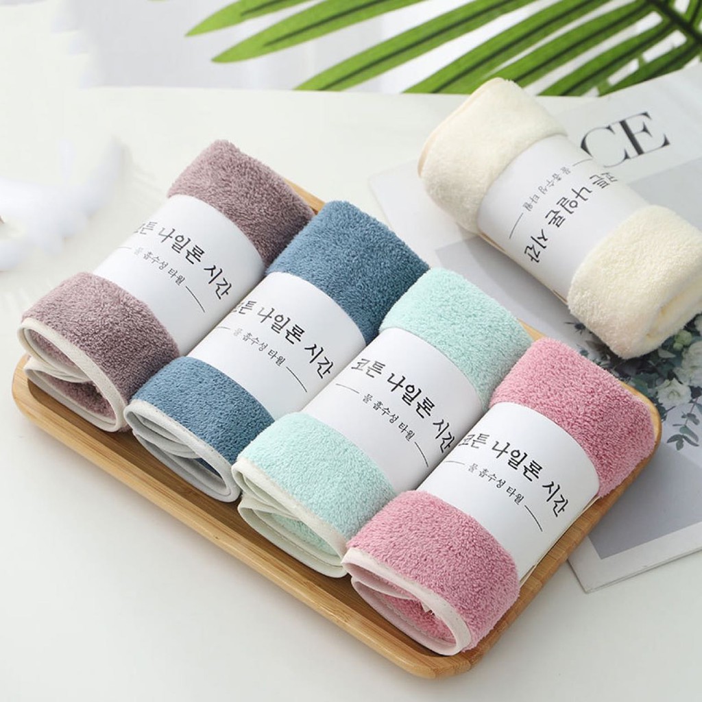 [Mã LIFE20KALL giảm 10% đơn 50K] [MUA NGAY VỚI GIÁ RẺ] Khăn Mặt Hàn Quốc 50x30cm Siêu Thấm, siêu bền