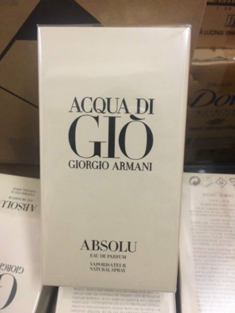 (75ml Full- Test) Nước Hoa Nữ Acqua Di Giò Absolu