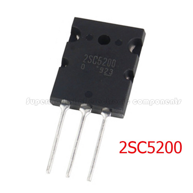 Bộ 5 Linh Kiện Điện Tử 2SC5200 TO-3P C5200 TO-3PL 5200 New BXV Chất Lượng Cao