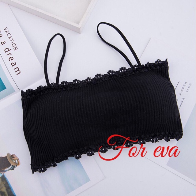 Áo lót áo bra gân tăm chân ren mã 8832 bra thể thao,bra tập gym