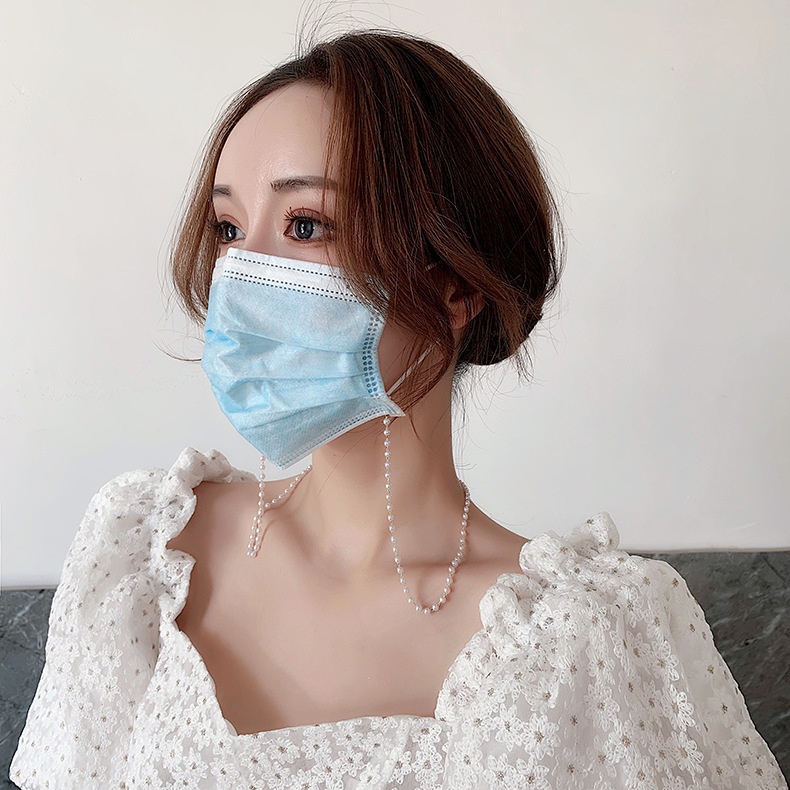 OIMG    vòng cổ Hợp Kim Đính Ngọc Trai Giả